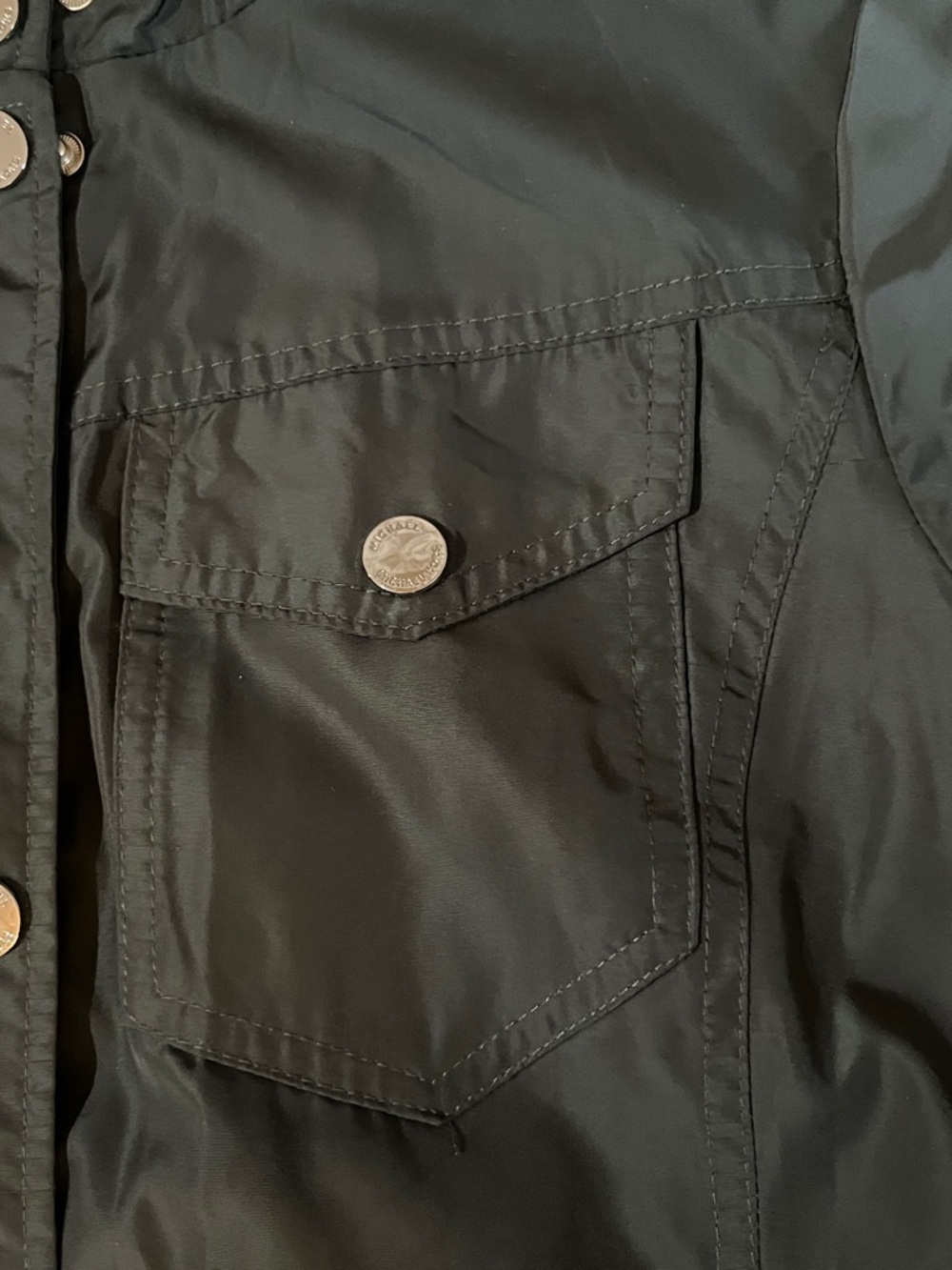 Michael Kors Green Hooded Utility Anorak Jacket - Picture 5 of 9